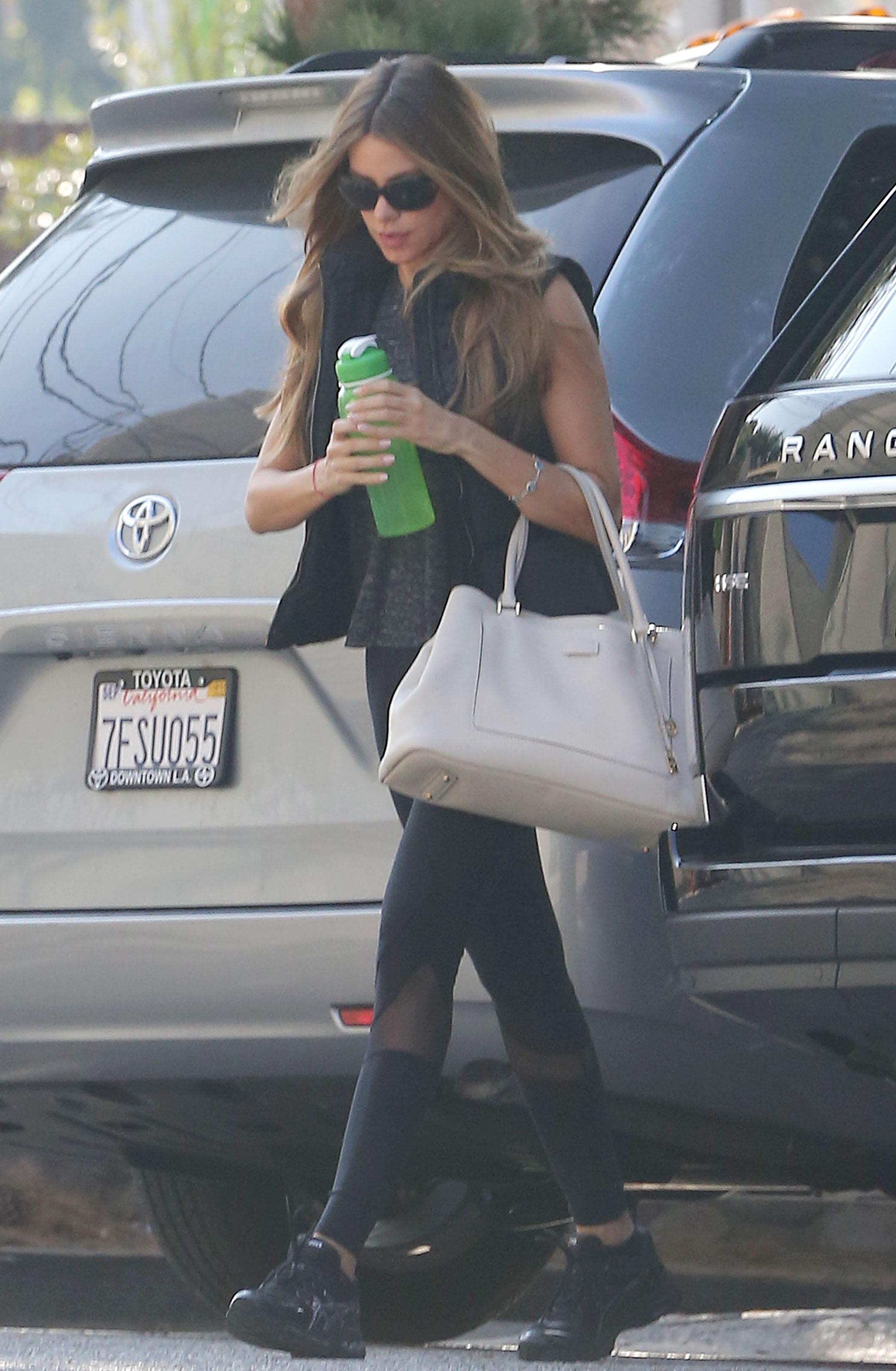 Sofia Vergara at the gym in Los Angeles***NO DAILY MAIL SALES***