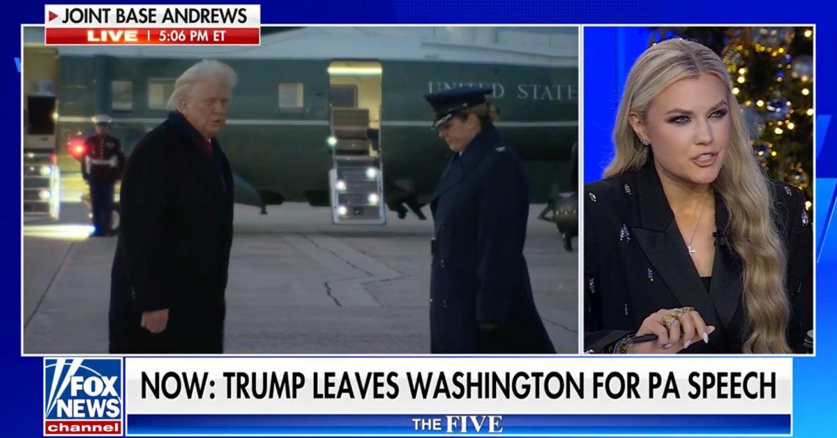 image of Erika Kirk expressed her support for Donald Trump.