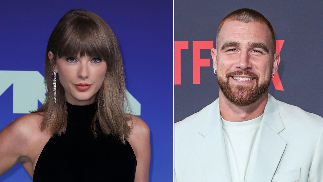 Taylor Swift and Travis Kelce