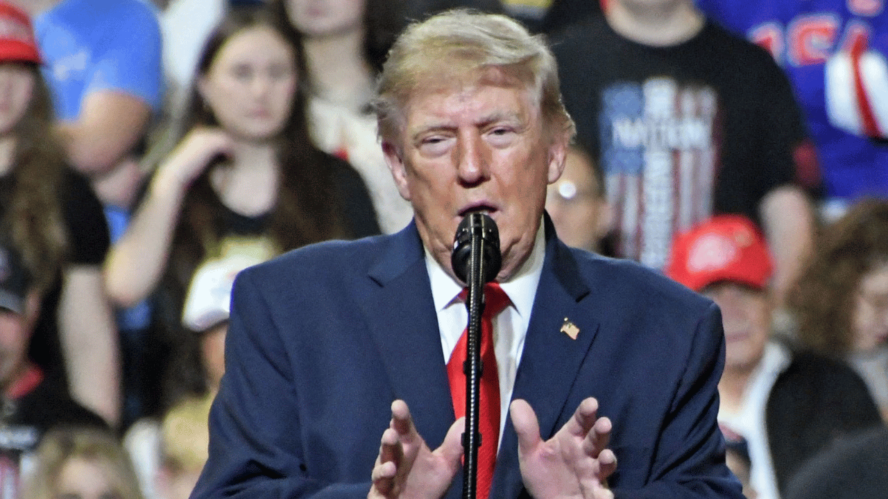 Image of Donald Trump has frequently attacked Democratic Rep. Ilhan Omar.