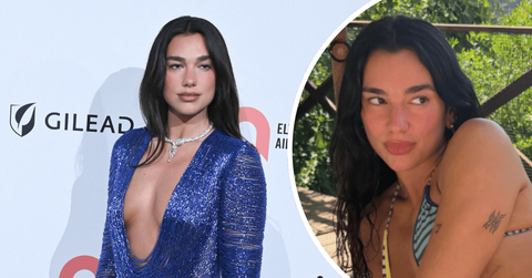Image of Dua Lipa posted the hot photos to her Instagram.