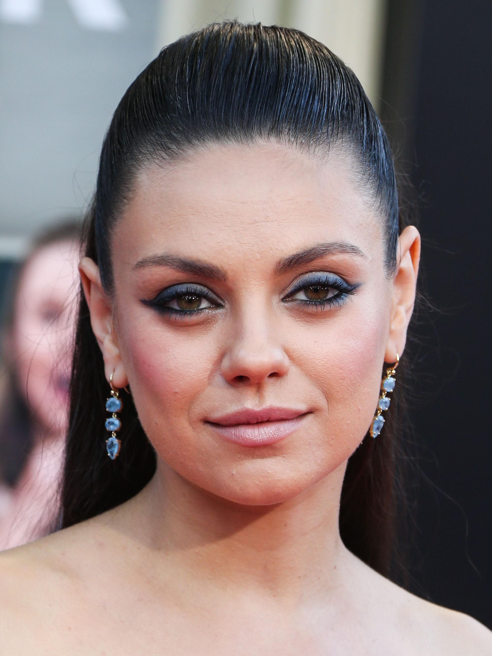 Pregnant Mila Kunis arrives at the Los Angeles Premiere Of STX Entertainment&#8217;s &#8216;Bad Moms&#8217;