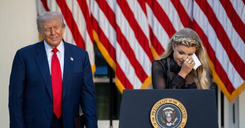 Donald Trump and Erika Kirk