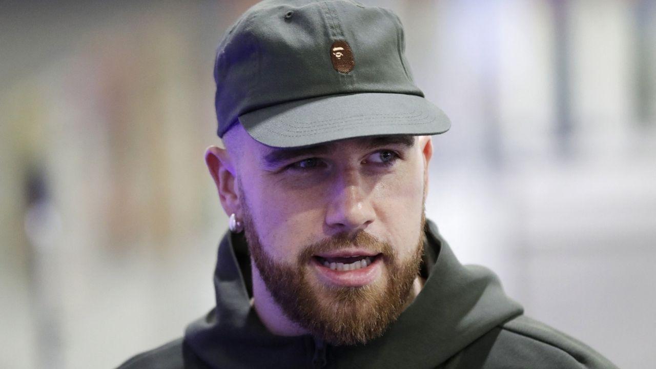 travis kelce transformation before after photos
