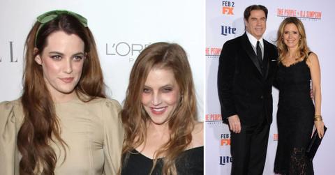 Photo of Riley Keough, Lisa Marie Presley, John Travolta and Kelly Preston