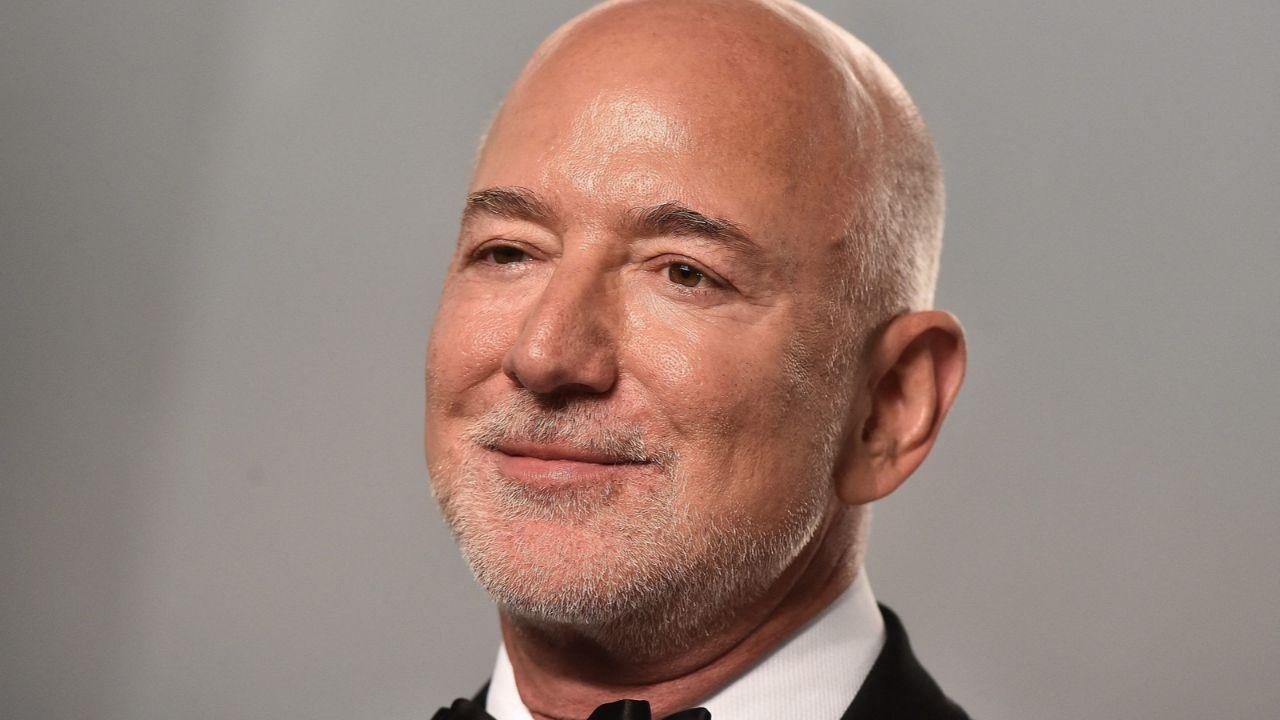 image of Cohen joked that Bezos financed his new mockumentary on the condition that the billionaire stay out of the film.