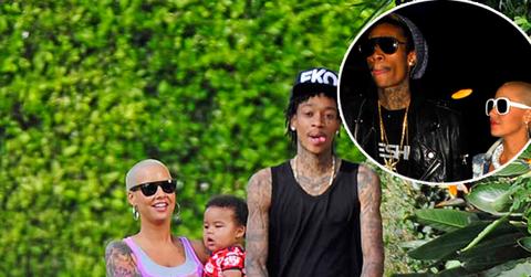 EXCLUSIVE: Amber Rose, Wiz Khalifa and Sebastian Taylor out in West Hollywood, CA