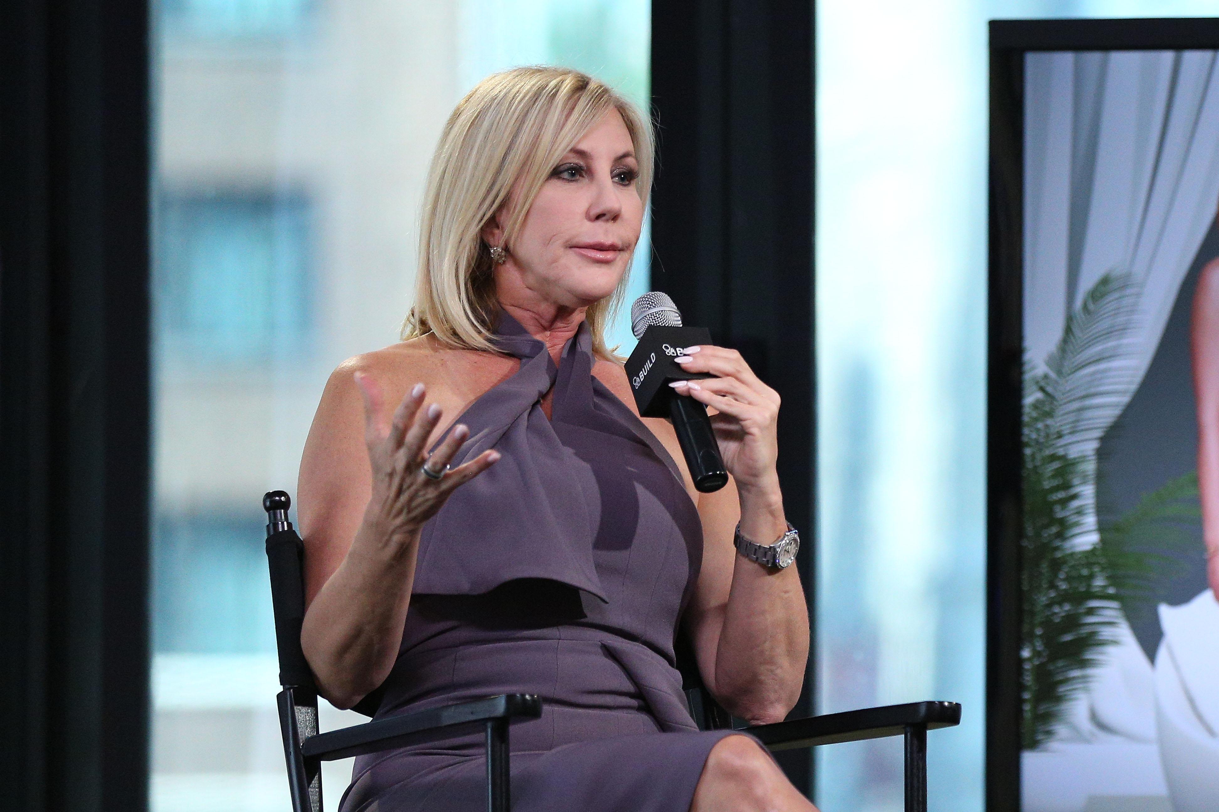 Vicki Gunvalson Discusses The Real Housewives of Orange County Uncensored at AOL Build