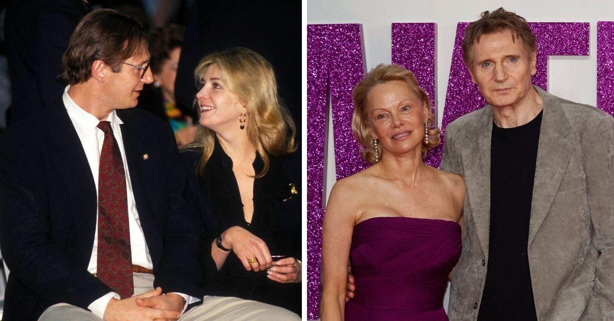 image of Liam Neeson was recently 'romantically involved' with Pamela Anderson years later.