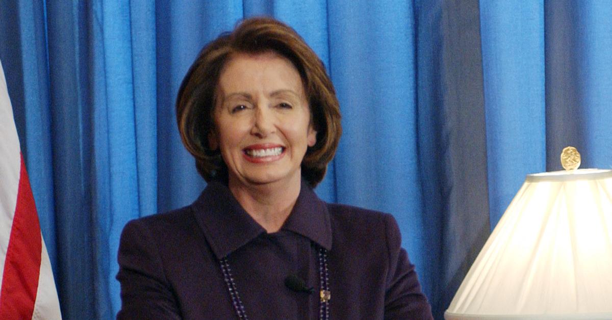 Image of Nancy Pelosi was first elected to Congress in 1987.