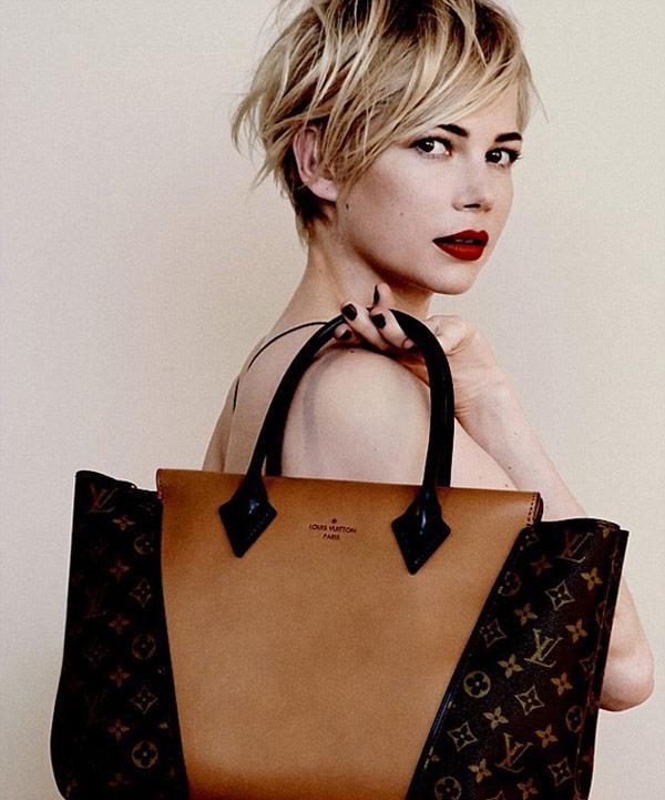 Michelle Williams Couldn't Stay Away From Louis Vuitton's Bags