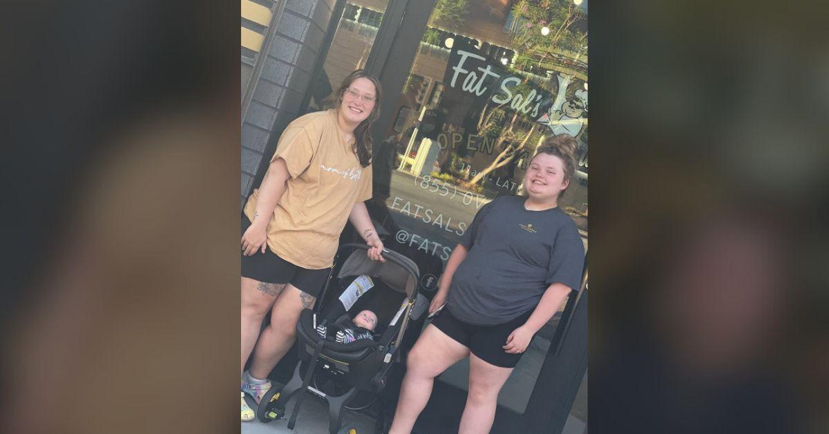 Photo of Alana Thompson and Lauryn Efird