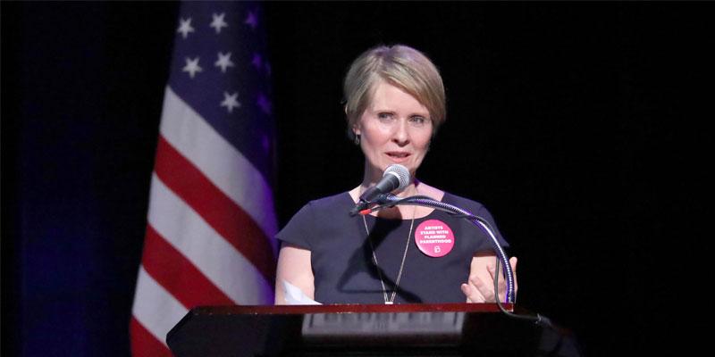 Cynthia Nixon concession