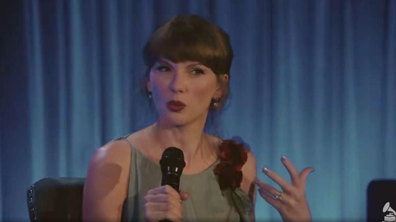taylor swift grammy museum ring travis kelce married