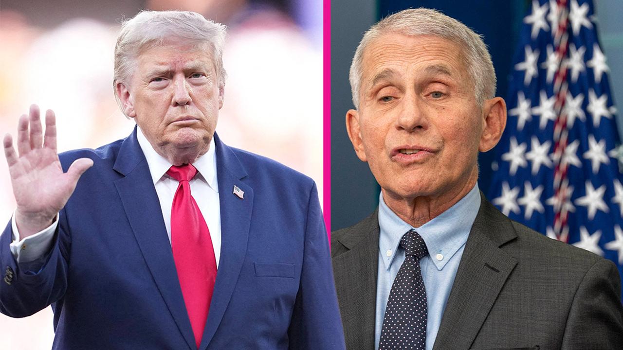 Donald Trump ,Dr. Anthony Fauc