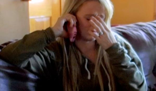 Leah messer crying