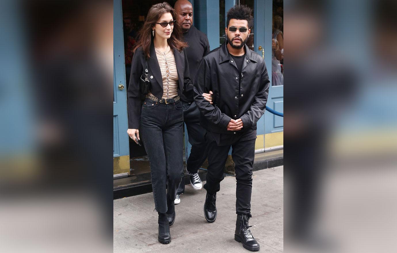 Bella Hadid And The Weeknd Walking Celebrity Splits 2019