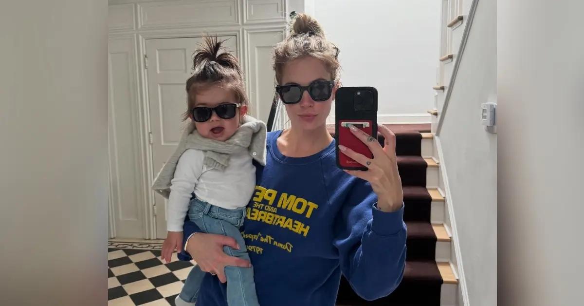 ashley benson shows flat stomach bikini year after giving birth photo