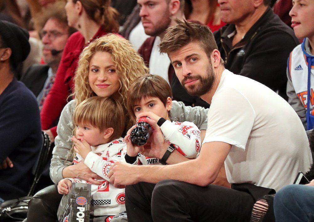 shakira shares photo father bruised face fall spain