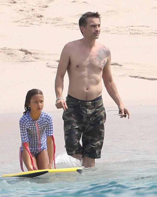 halle berry olivier-martinez reunite divorce beach vacation photos