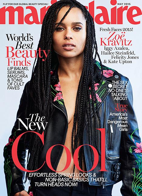 Marie claire zoe kravitz