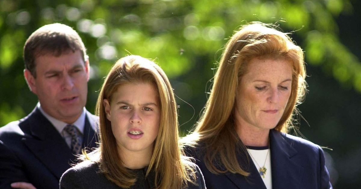 princess beatrice princess eugenie spotlight prince andrew king charles feud