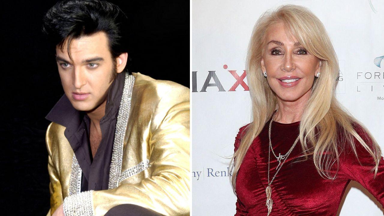 image of Linda Thompson dated Elvis Presley for about four and a half years.