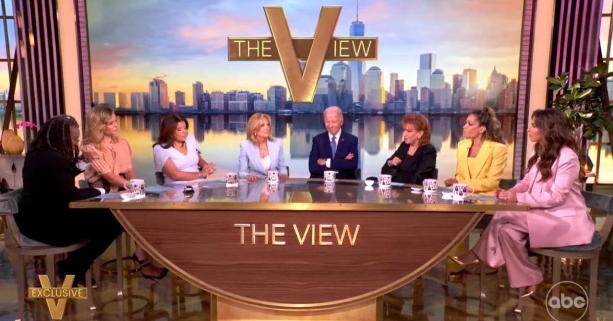 Photo of Joe Biden, Jill Biden and 'The View' cohosts