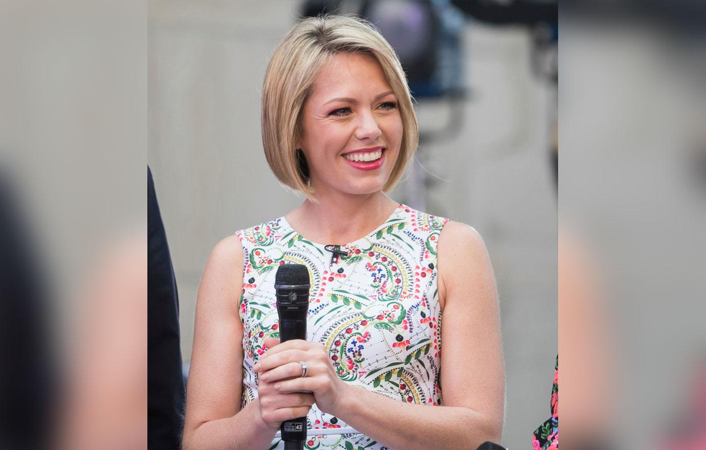 Dylan Dreyer While Kelly Clarkson Performs on NBC's Today Show, New York, USA - 08 Jun 2018