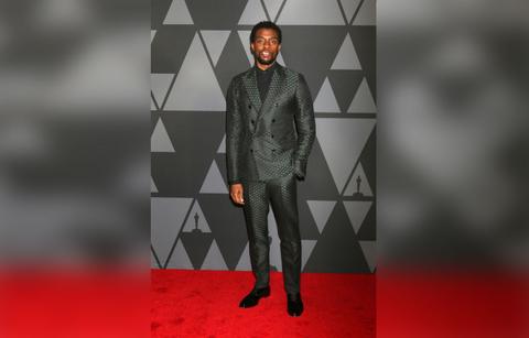 A Look Back At Chadwick Boseman's Best Red Carpet Looks