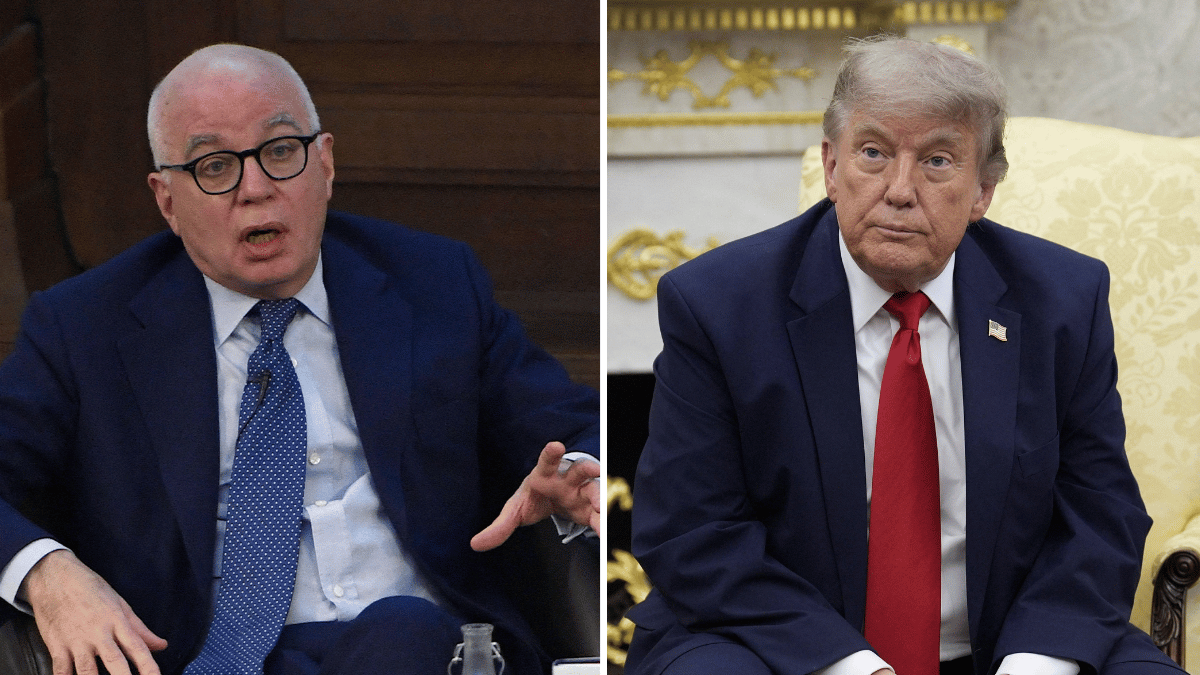 Image of Michael Wolff called Natalie Harp Donald Trump's 'human printer.'