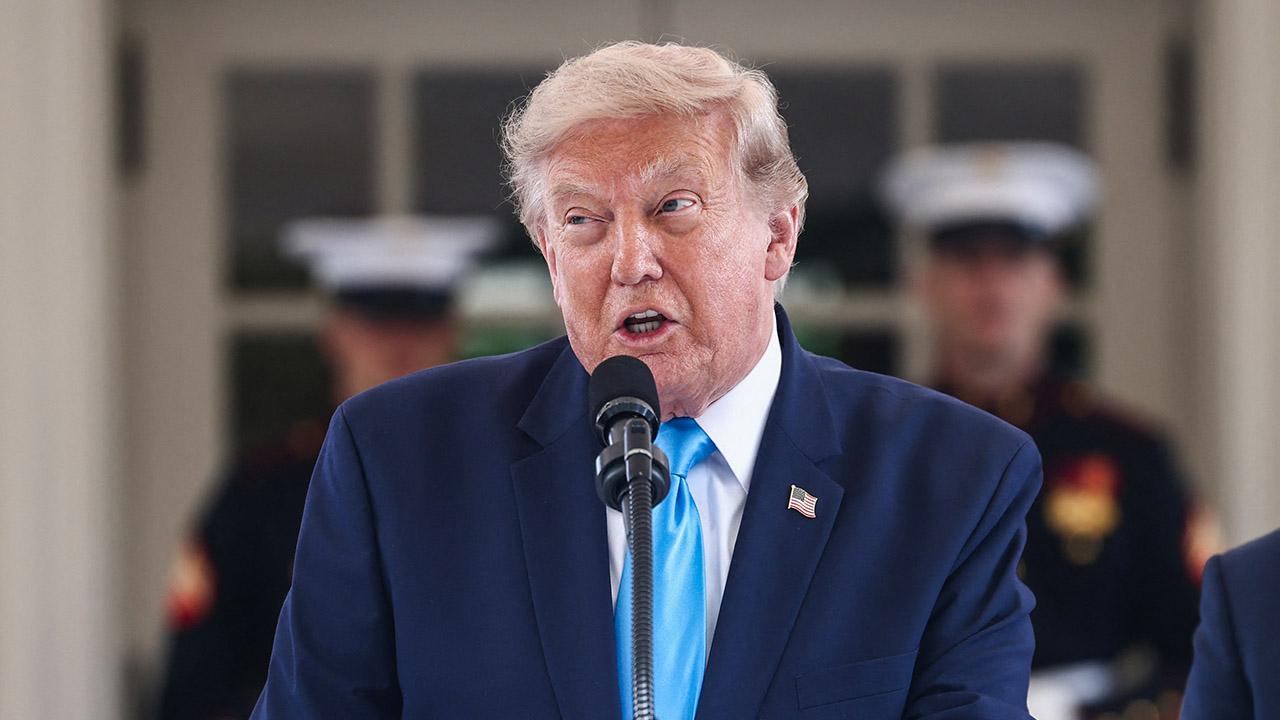 Image of Donald Trump delivered a nearly two-hour address at the GOP's first national midterm convention.