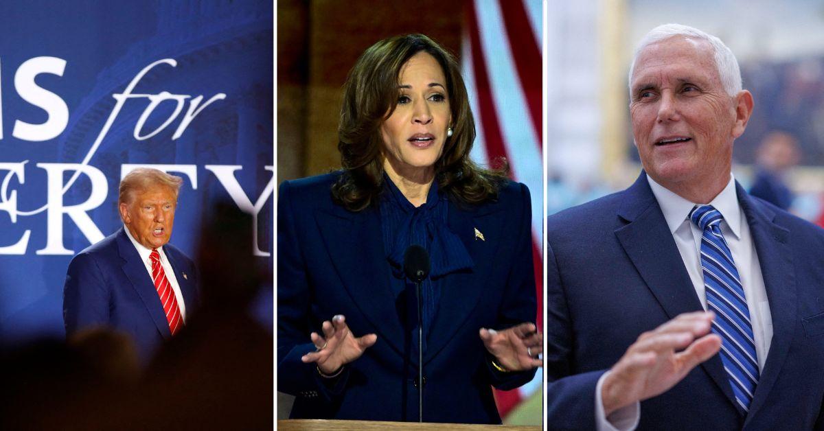 donald trump ridiculed kamala harris mike pence