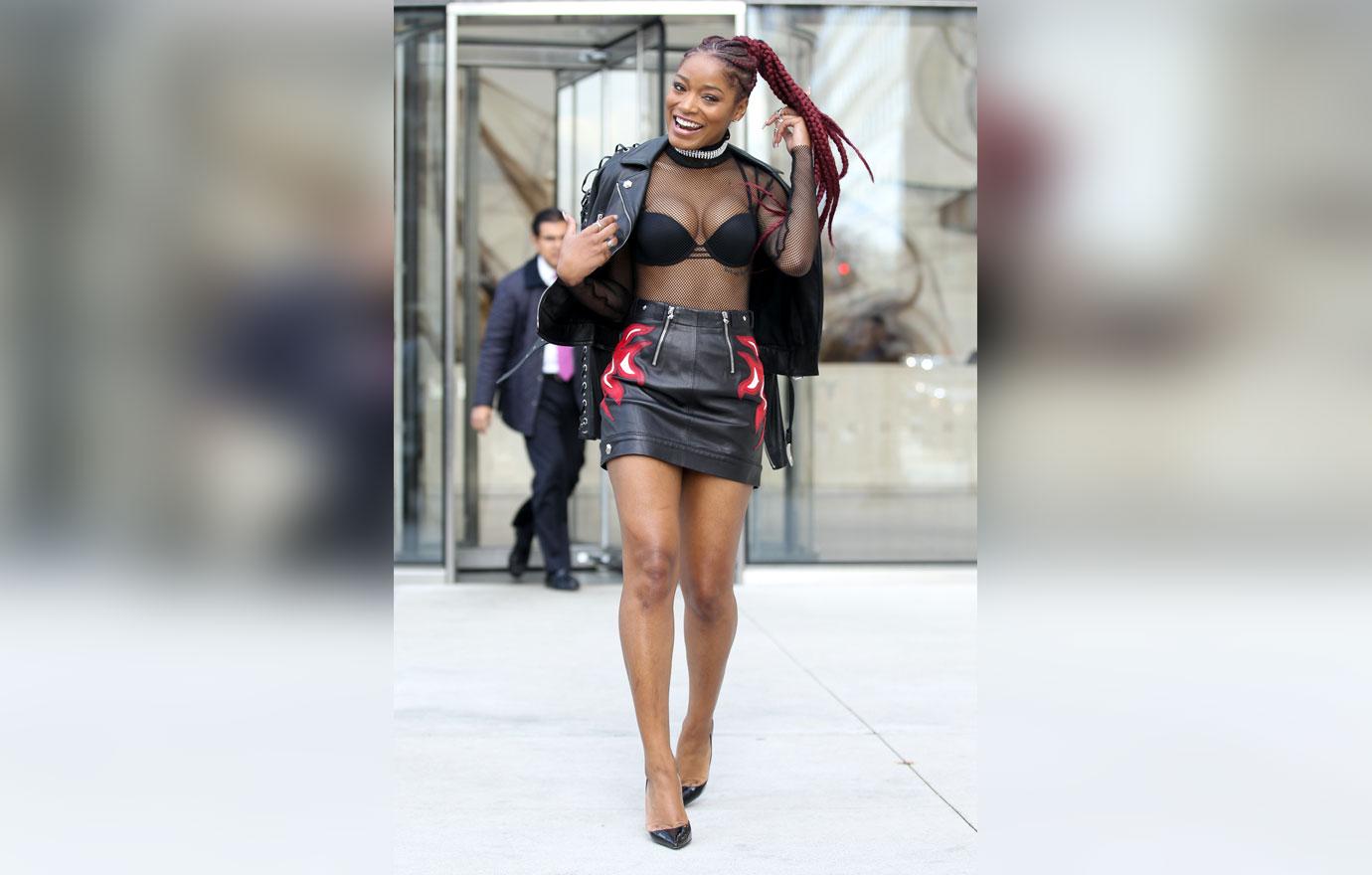 Keke Palmer Leaving a Building in NYC