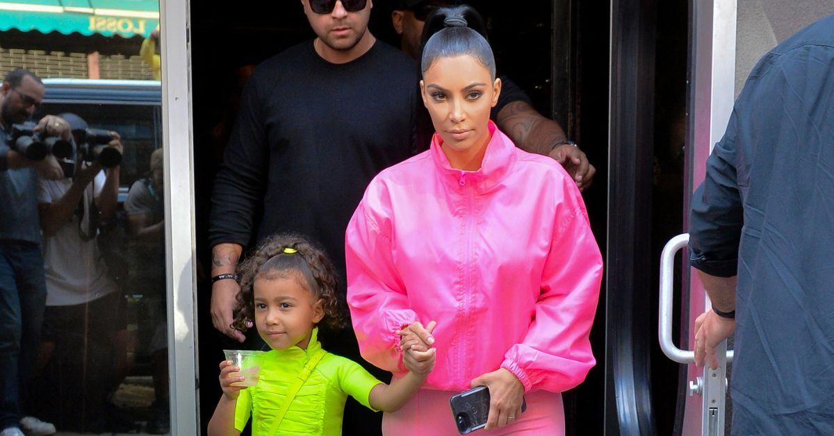 Photo of Kim Kardashian and North West