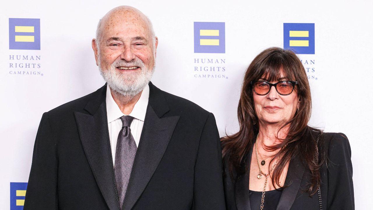 Photo of Rob and Michele Reiner.