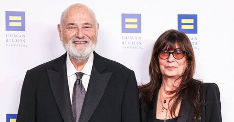 Photo of Rob and Michele Reiner.