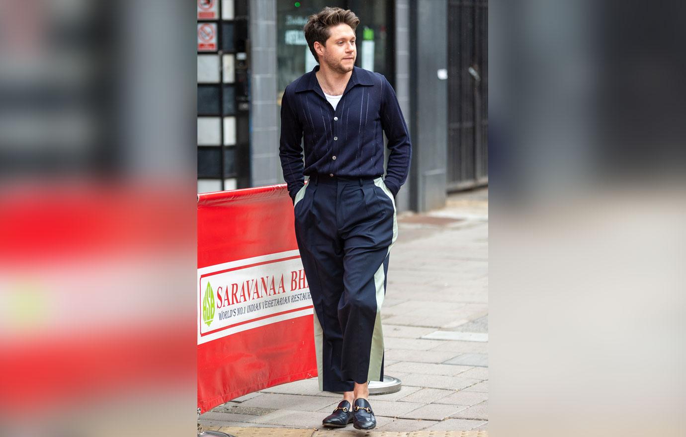 niall horan leaving global studios in london