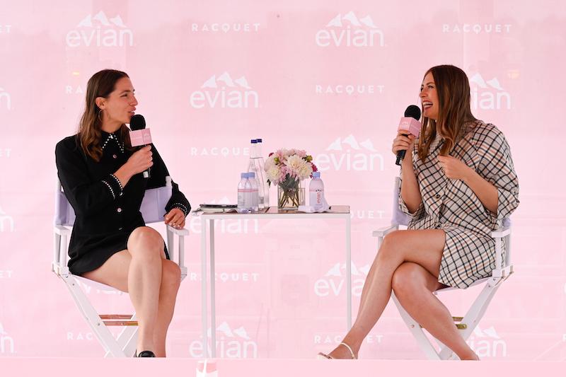 maria sharapova and andrea petkovic co hosted a waterside chat in partnership with racquet which highlighted exclusive insights into the match and the role hydration plays in winning on one of the worlds most renowned tennis courts