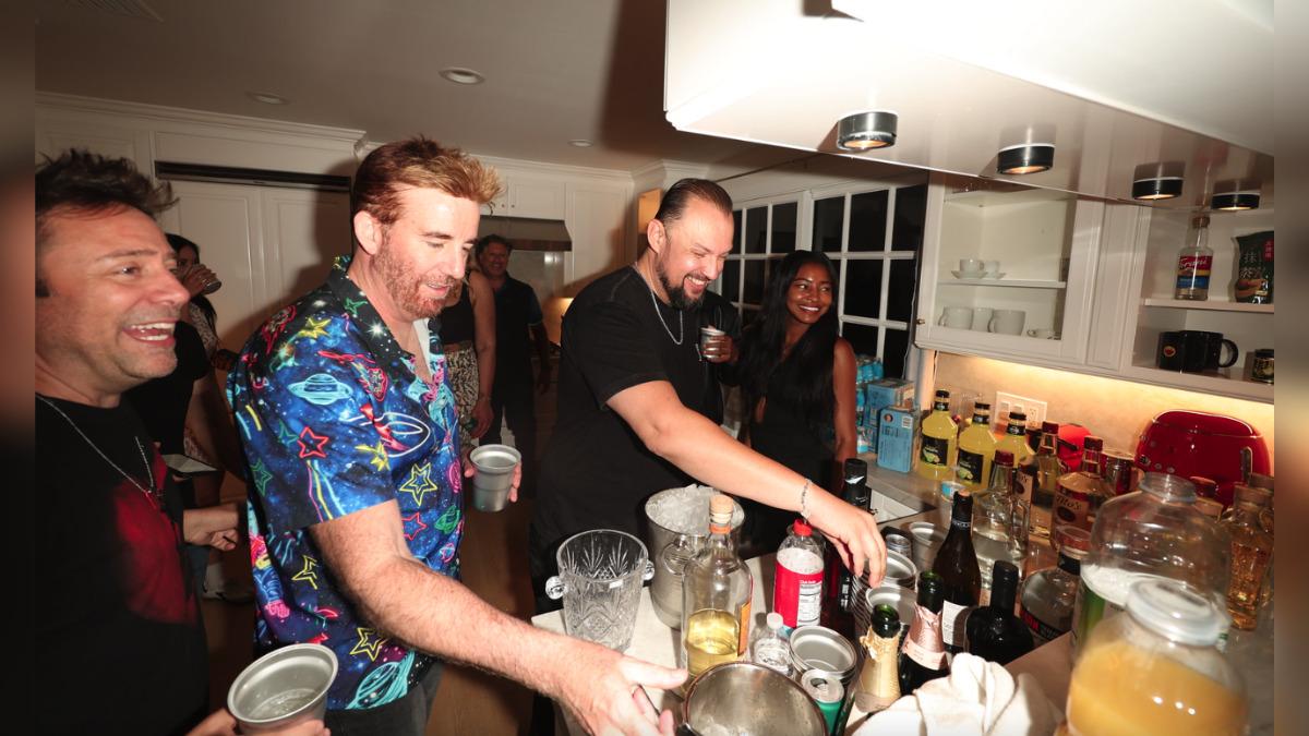 vito glazers celebrates st birthday with comedy celebrity guests and a few unexpected animal vips