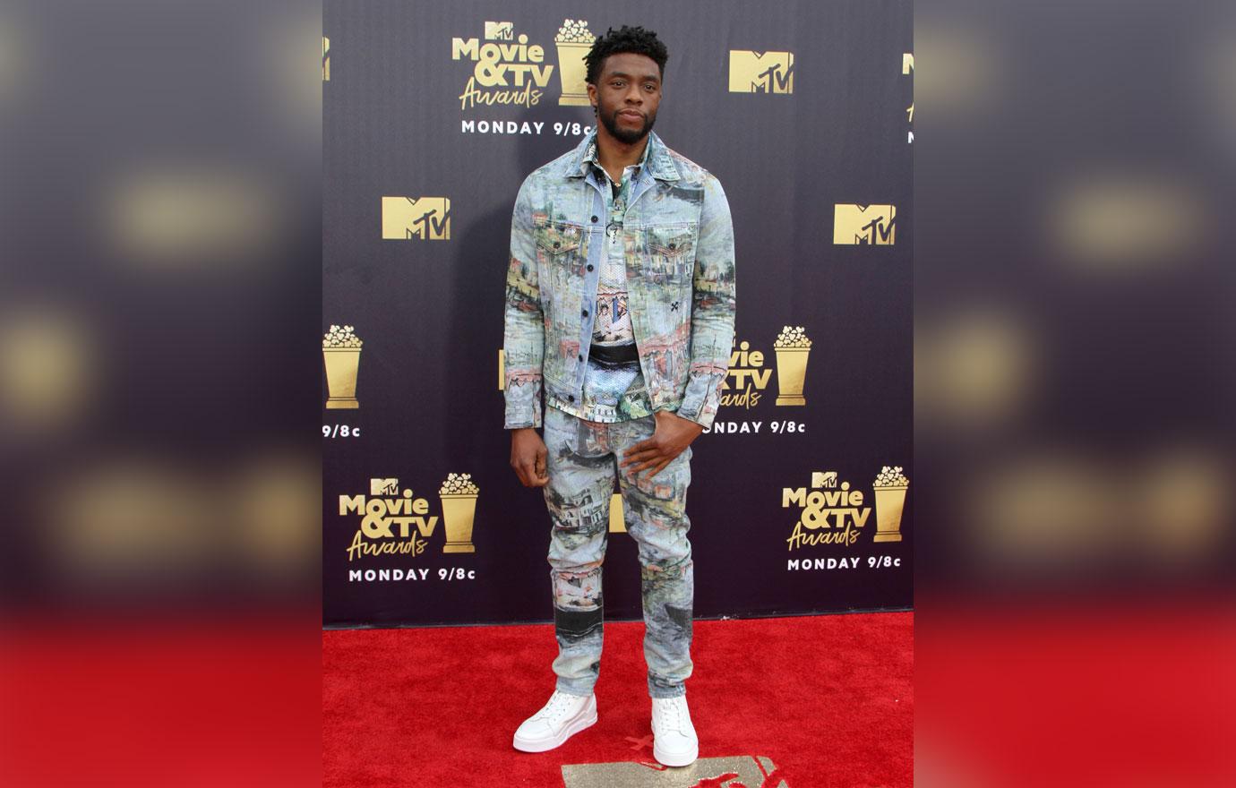 A Look Back At Chadwick Boseman's Best Red Carpet Looks