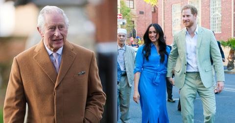 king charles olive branch prince harry meghan markle coronation program