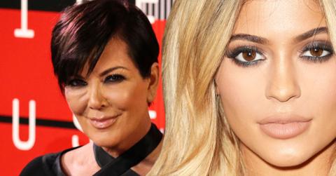 Kris kylie jenner upset lips fillers