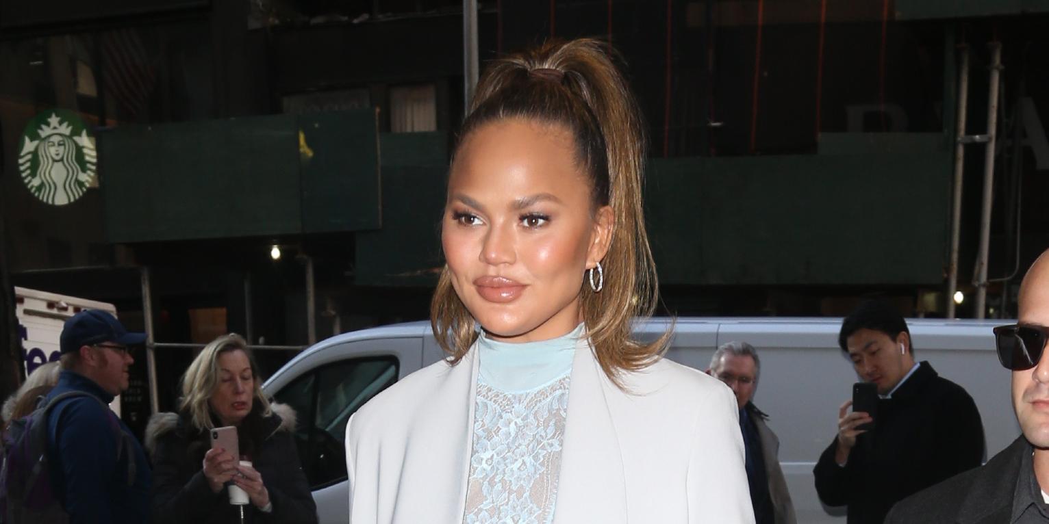 Chrissy Teigen & Luna Legend at Today Show