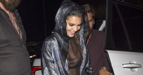 kendall jenner nipple revealing dress