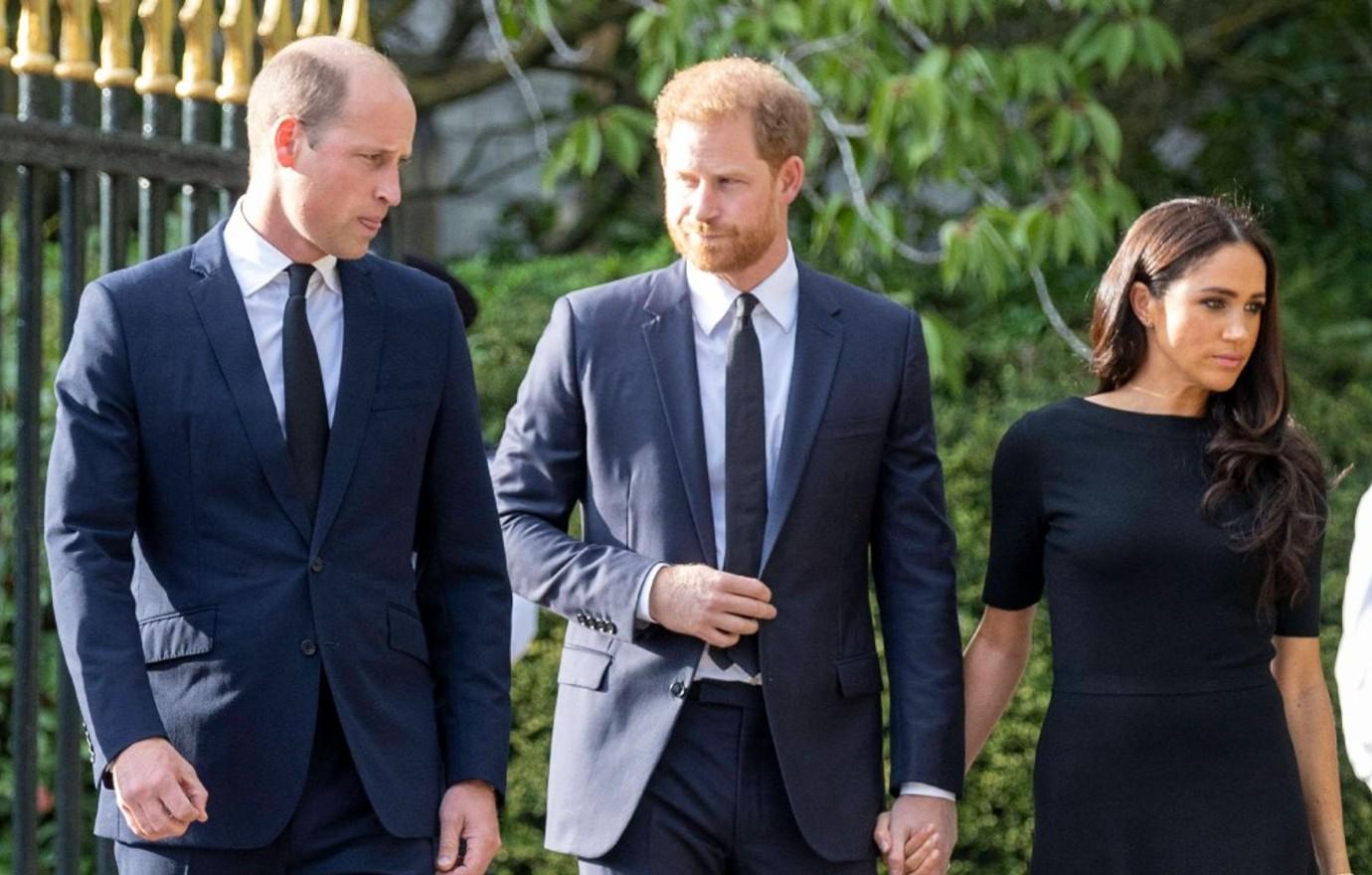 king charles prince william sick villains prince harry meghan markle