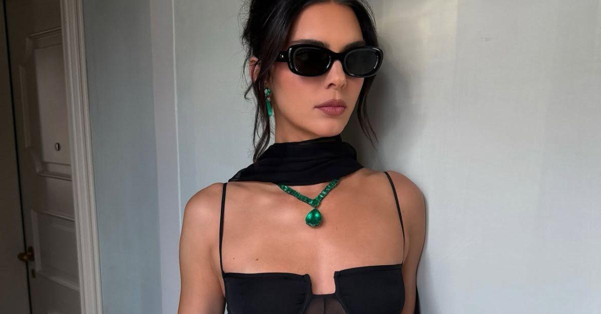kendall jenner exposes butt tiny bikini clad photo