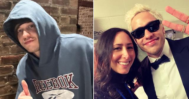 pete davidson stalker watched tv with his mom pp