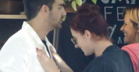 Joe jonas mystery redhead feature