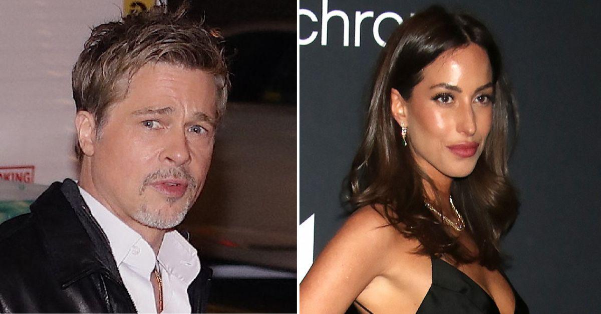 Brad Pitt and Ines de Ramon Have Date Night at Santa Barbara Film